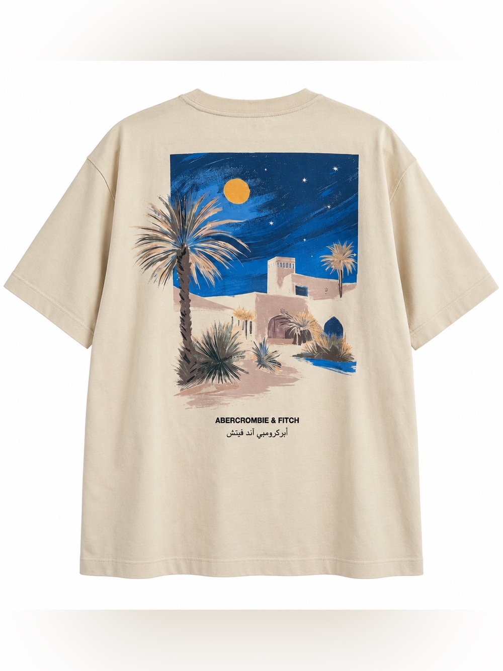Abercrombie & Fitch Ramadan 2026 Riyadh Long-Sleeve Tee XL Saudi Exclusive